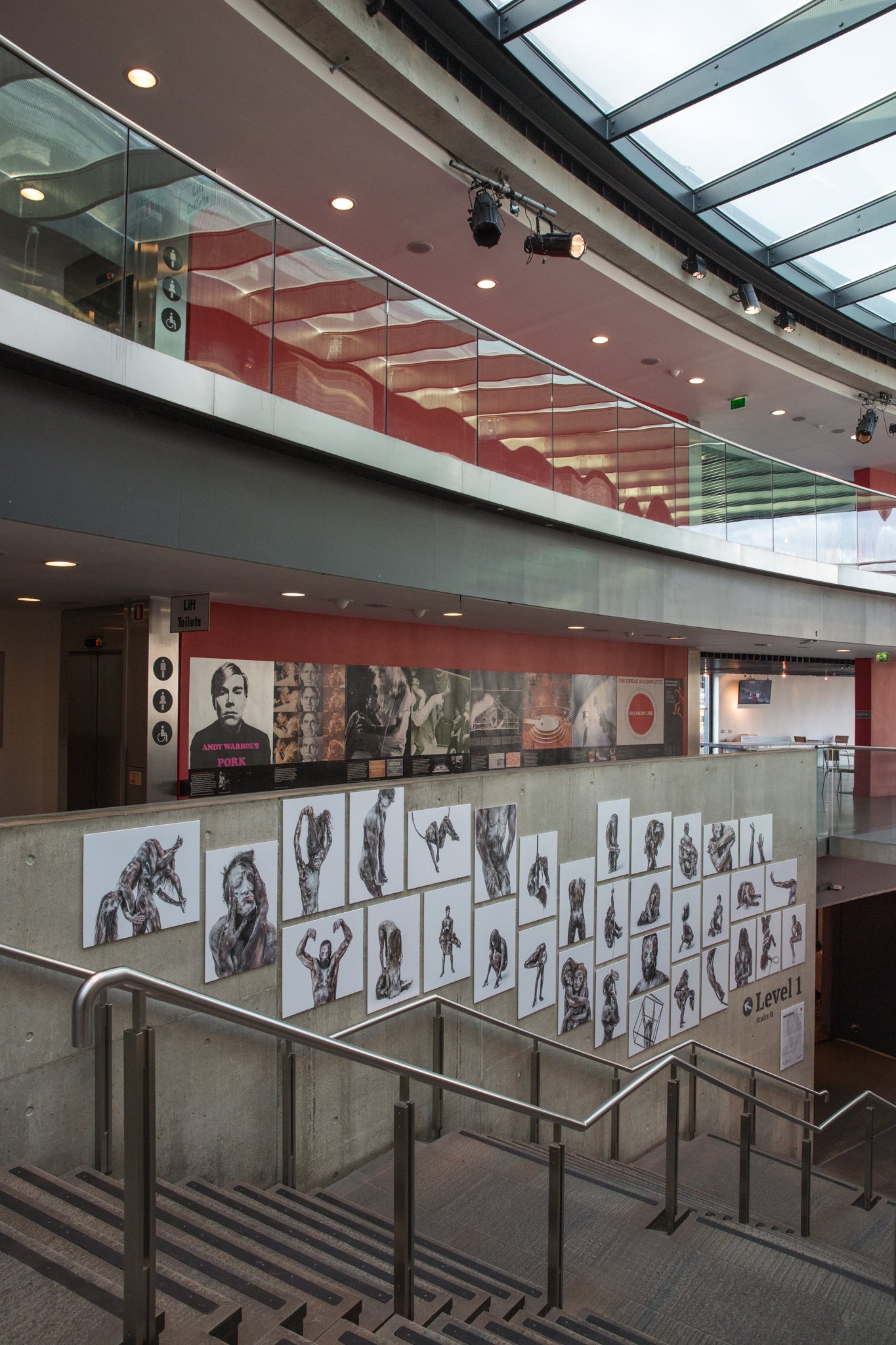 Transfiguration: Shakirudeen 'Bonetics' (3.2 x 2.4M PVC Banner) - Exhibition Display Discounted Print (UK Delivery / London Pick-Up Only, TRNS-EDDP-RH)