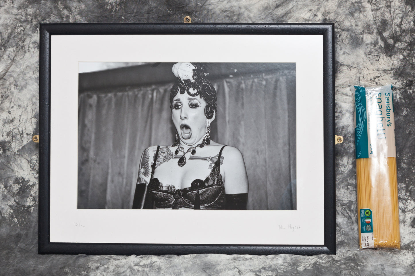 THE BLACK AND WHITES: "Missy Macabre" (51 x 39cm) - Exhibition Display Discounted Print (UK Delivery / London Pick-Up Only, TBAW-EDDP)