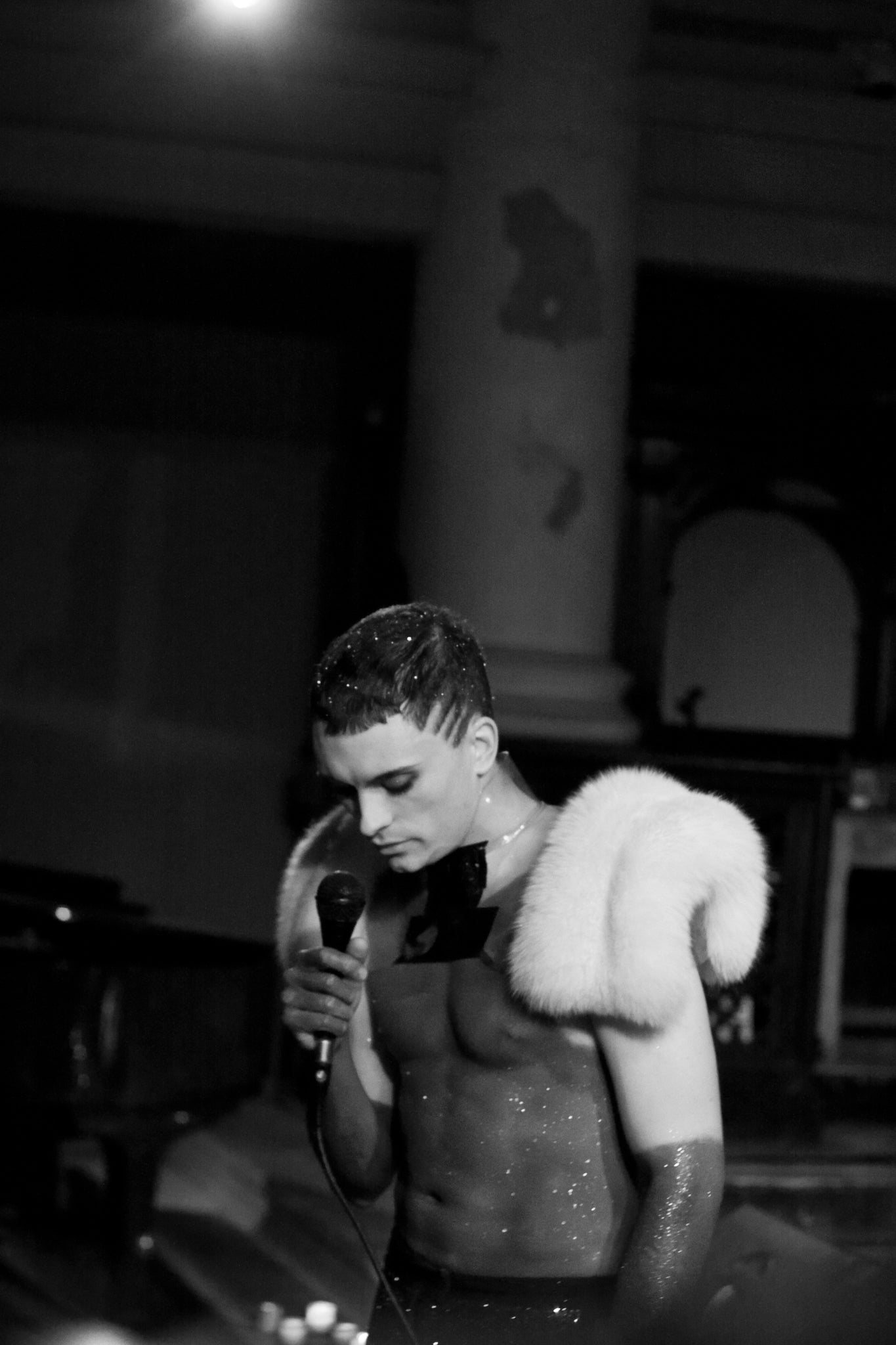 THE BLACK AND WHITES: "Cameron Carpenter" (43 x 33cm) - Exhibition Display Discounted Print (UK Delivery / London Pick-Up Only, TBAW-EDDP)