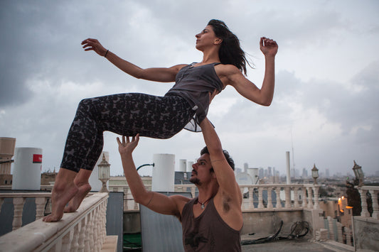 Dancers on Rooftops: "Oryan Yohanan & Anderson Braz (#1)" - Exhibition Display Discounted Print (UK Delivery / London Pick-Up Only, DoR-EDDP-GSB)