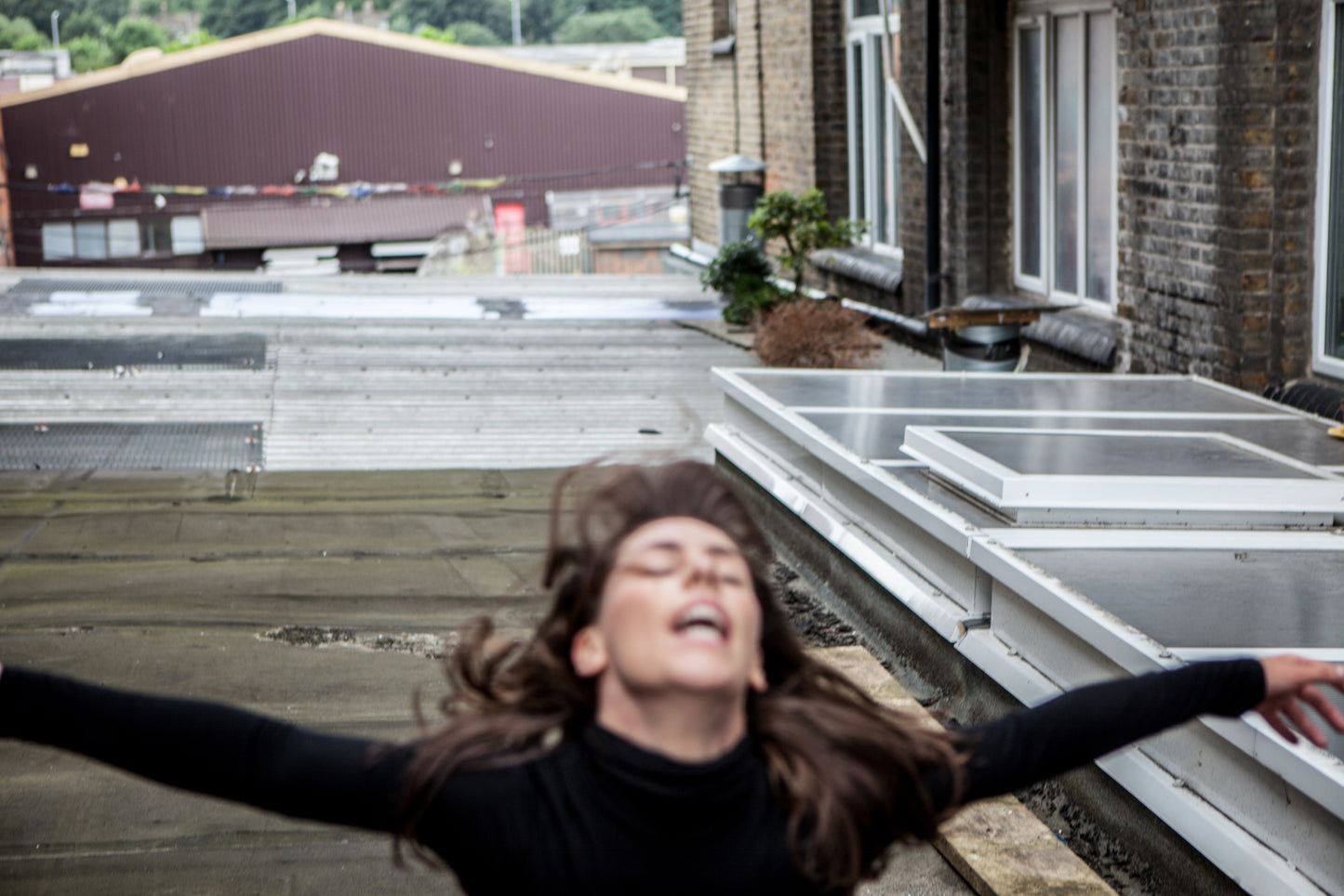 Dancers on Rooftops: "Lauren Bridle (#1)" - Exhibition Display Discounted Print (UK Delivery / London Pick-Up Only, DoR-EDDP-GSB)