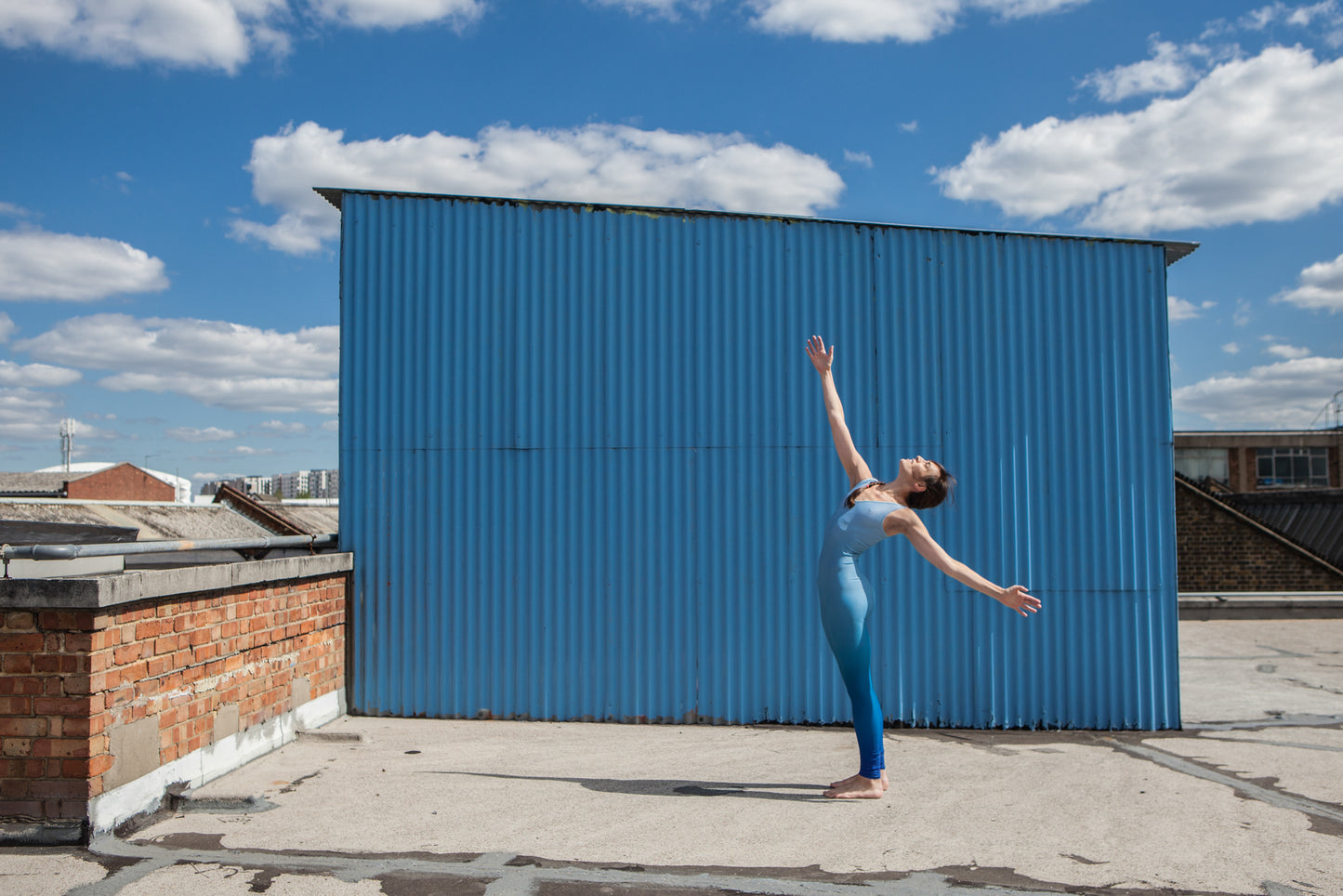 Dancers on Rooftops: "Rachel Burn (#1)" - Exhibition Display Discounted Print (UK Delivery / London Pick-Up Only, DoR-EDDP-GSB)
