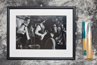 THE BLACK AND WHITES: "The Texas Chainsaw Orchestra" (51 x 39cm) - Exhibition Display Discounted Print (UK Delivery / London Pick-Up Only, TBAW-EDDP)