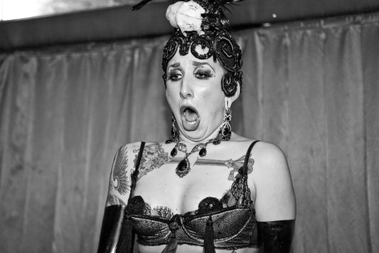 THE BLACK AND WHITES: "Missy Macabre" (51 x 39cm) - Exhibition Display Discounted Print (UK Delivery / London Pick-Up Only, TBAW-EDDP)
